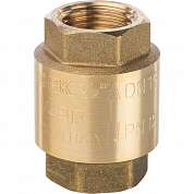 STOUT 1 1/4" Клапан обратный пружинный муфтовый с пластиковым седлом