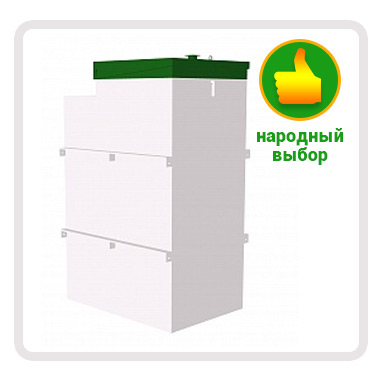 ТОПОЛ-ЭКО ТОПАС 8 Пр Канализация для дачи + монтаж
